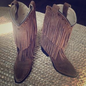 Smoky Mountain Girls Brown Size 5 Cowboy Boots